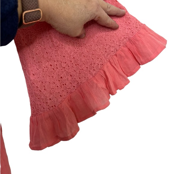 Boston Proper Lace Embroidered Mini Dress, NWOT, Size XXS - Picture 7 of 9